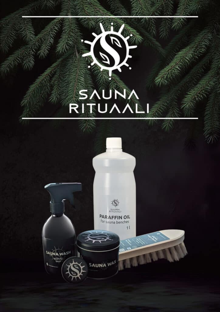 Sauna care products by Saunarituaali
