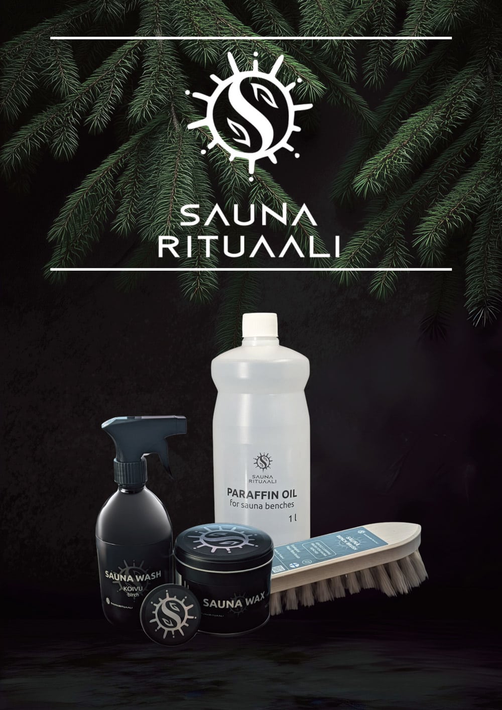 Saunarituaalin saunahoitotuotteet